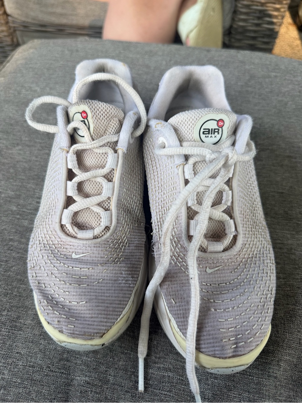 Nike Air Max Light Gray/White Sneakers